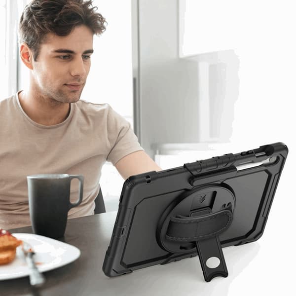 Tech-Protect Galaxy Tab S10 FE Plus Skal Solid - Svart