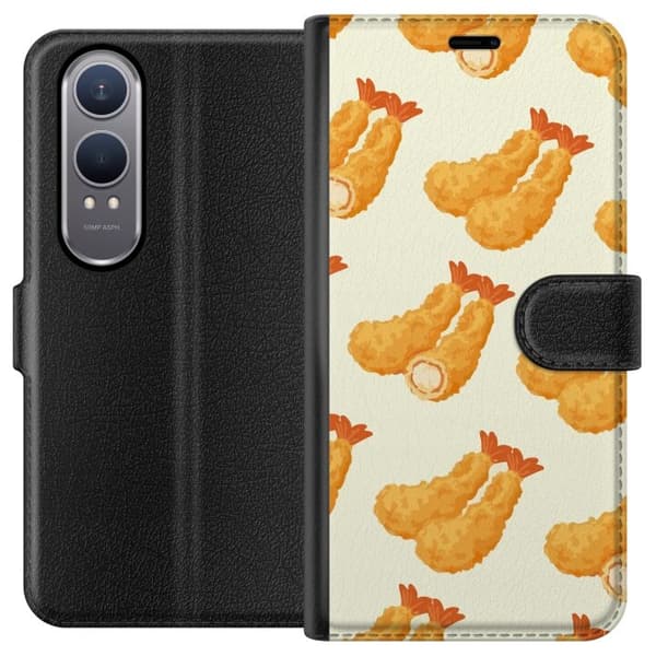 OnePlus Nord CE4 Lite tegnebogsetui med rejer