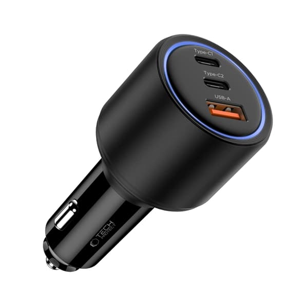 Tech Protect Biloplader 130W - Sort