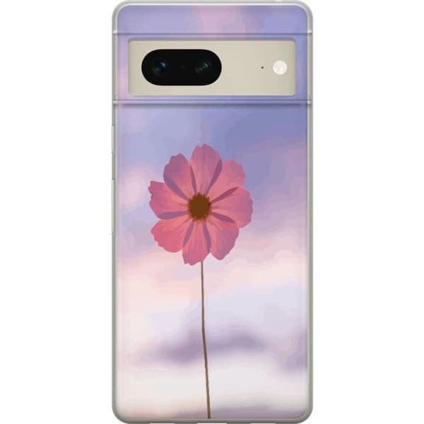 Mobilskal till Google Pixel 7 med Rosa blomma