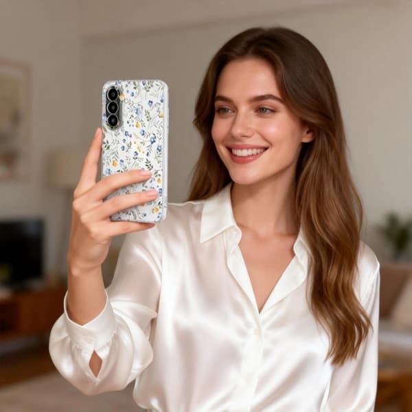 Tech-Protect Mobilskal För Galaxy A37 5G Flexair - Spring Flowers