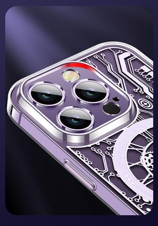 Mobilskal till iPhone 13 Pro Magsafe Mechanical - Silver