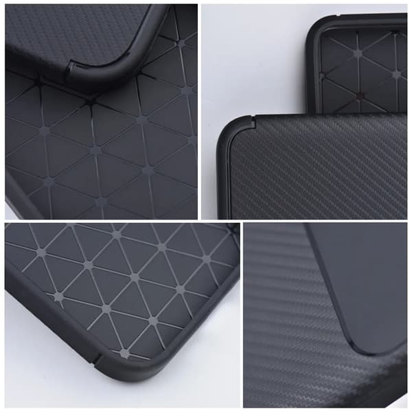 Telefontaske til iPhone 16 Plus Carbon Premium - Sort