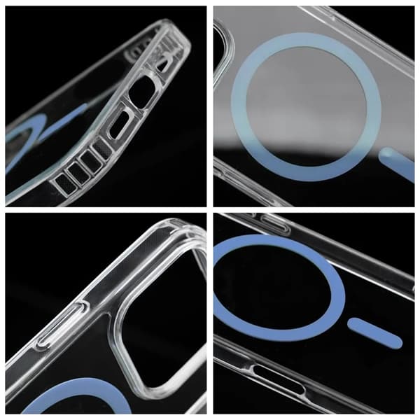 iPhone 16 Pro MagSafe Drop Glue - Vaaleansininen