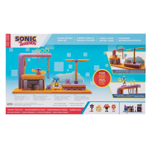 SONIC 2.5 Inch Playset Flying Battery Zone
