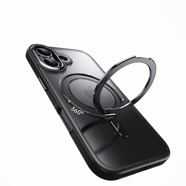 Tech-Protect Mobilskal till iPhone 17 Magsafe Kickstand - Svart