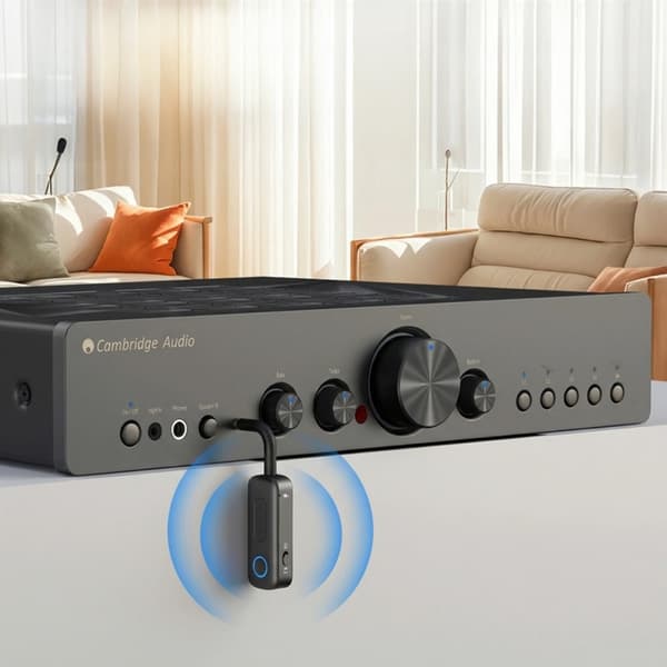 Tech-Protect Aux-adapteri Bluetooth Ultraboost AU02 - Musta