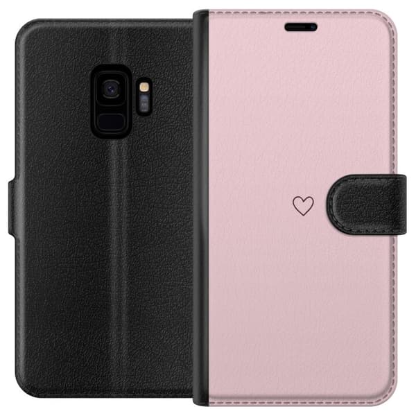 Pung Taske til Samsung Galaxy S9 med Lille Hjerte