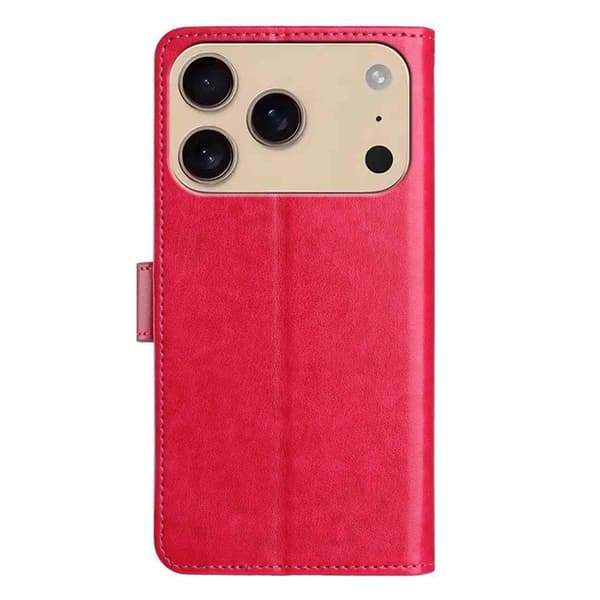 iPhone 17 Pro Max Plånboksfodral Folio - Rosa