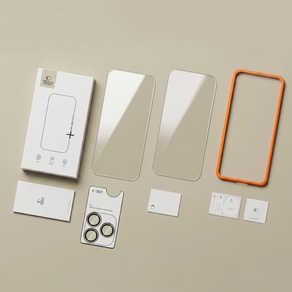 [3-Pack] Tech-Protect Härdat Glas Skärmskydd För iPhone 18 Pro Max Easy Set