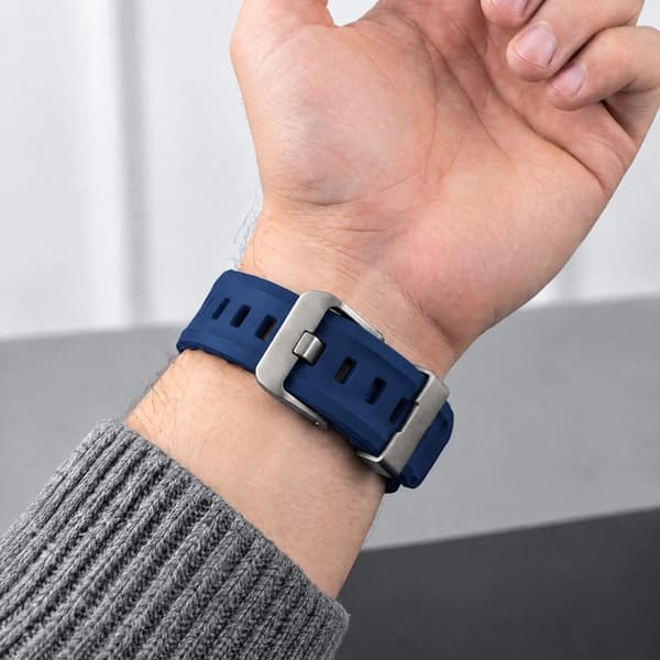 Tech-Protect Armbånd Til Apple Watch (44/45/46/49mm) Motion - Nautical Blå