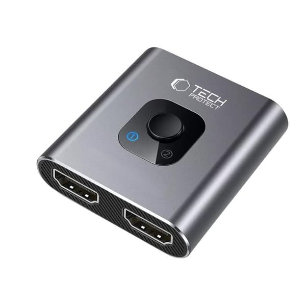 Tech-Protect HB07 2in1 Hub Adapter - Space Grå
