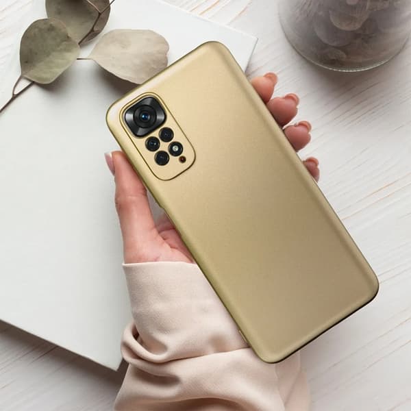 Mobilskal till Xiaomi Redmi Note 14 Pro Plus 5G Metalllic - Guld