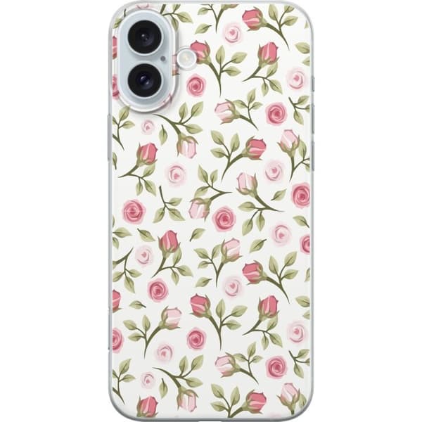 Mobilskal till Apple iPhone 16 Plus med Blommigt
