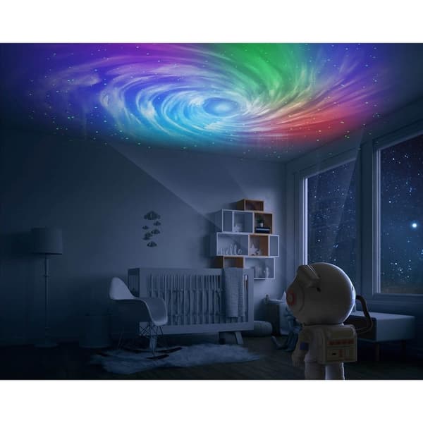 MOB-projektor Stellar Light Space Hvid astronaut