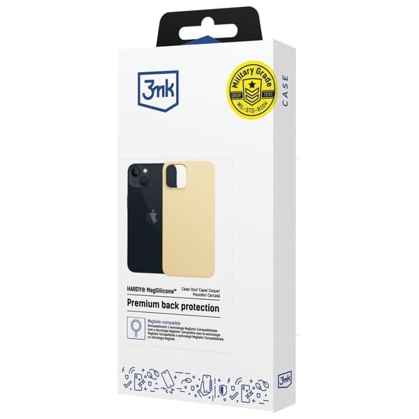 3MK telefontaske til iPhone 15 MagSafe Silicone Hardy