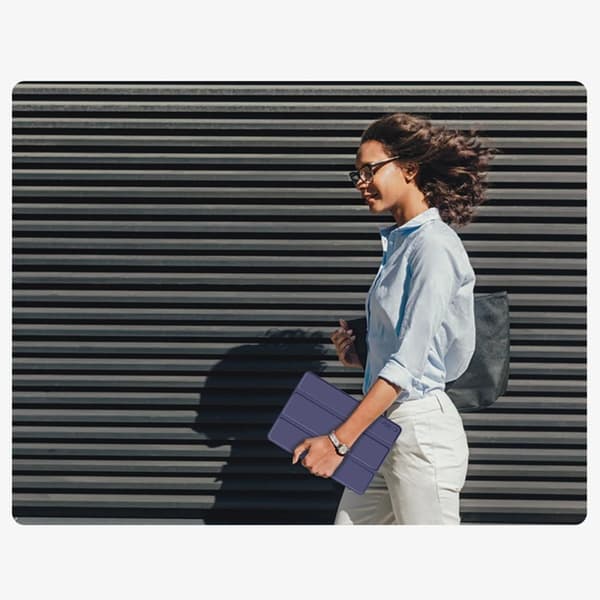 Tech-Protect Galaxy Tab A9 Fodral Smart - Marinblå