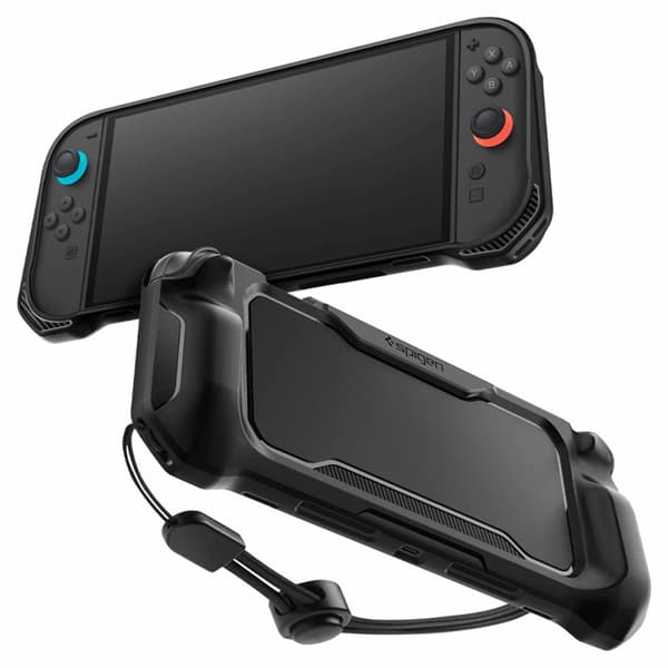Spigen Nintendo Switch 2 Etui Rugged Armor - Matt Sort