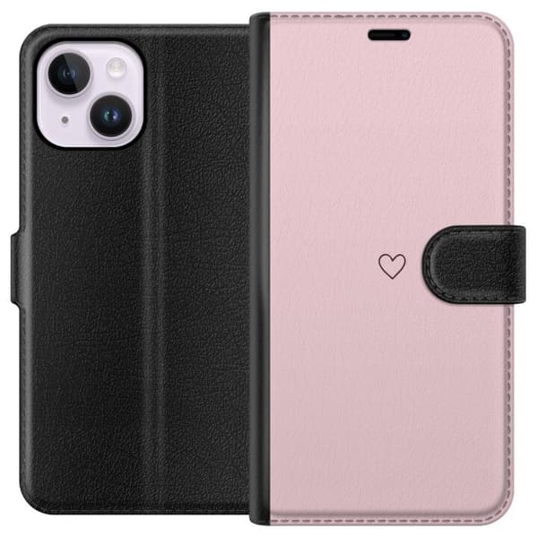 Pung Taske til Apple iPhone 14 Plus med Lille Hjerte