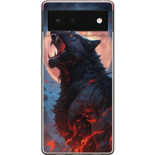 Mobilskal till Google Pixel 6 med Ylande varg
