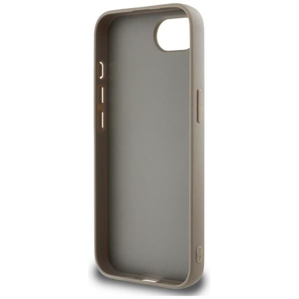 DKNY Mobilskal till iPhone 16e Repeat Texture Tonal Stripe - Beige