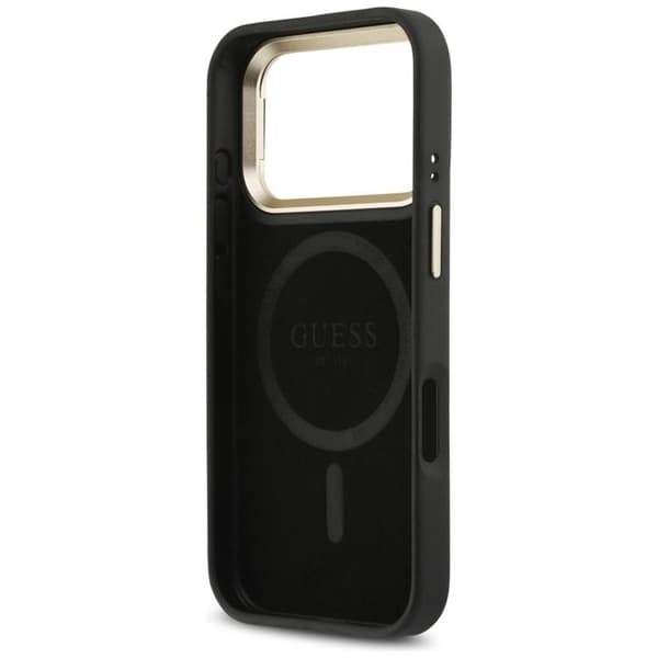Guess Mobilskal till iPhone 17 Pro MagSafe Triangle Logo & Stand