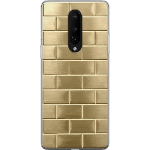 Mobilskal till OnePlus 8 med Gyllene Murstenar