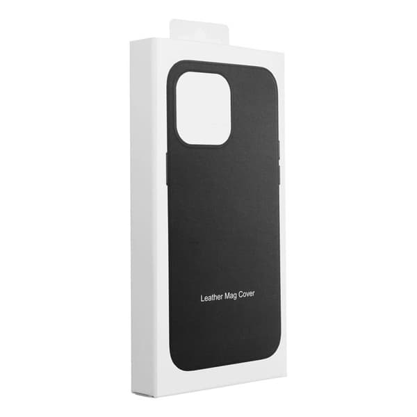 Mobilcover til Galaxy S25 Magsafe Læder - Sort