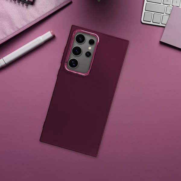 Galaxy A56 5G Frame -puhelinkotelo - violetti