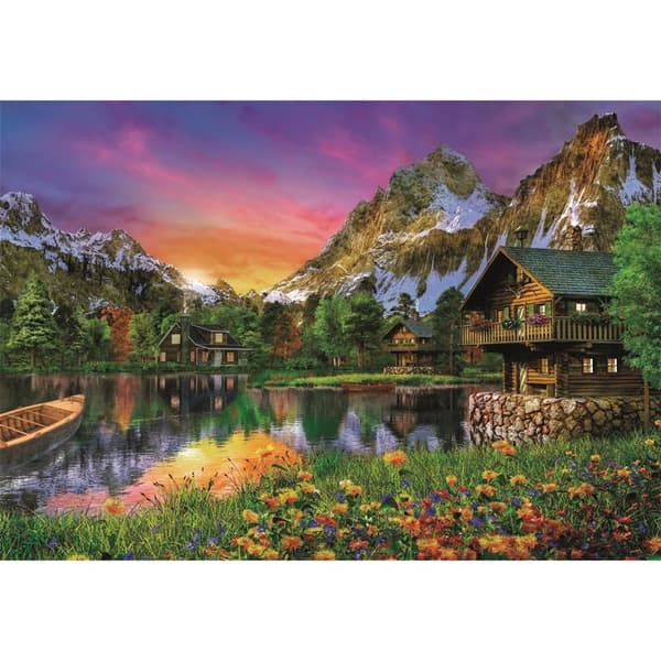 CLEMENTONI Pussel 6000 Pcs High Quality Collection Alpine Lake
