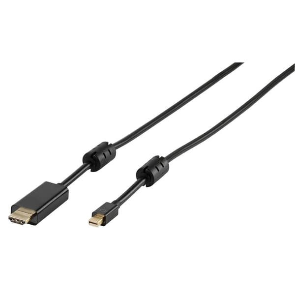 Vivanco Datakaapeli, Mini DisplayPort - HDMI 1.8m, musta