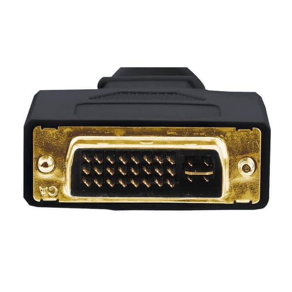 HAMA Adapter DVI-VGA Han/Hun Sort