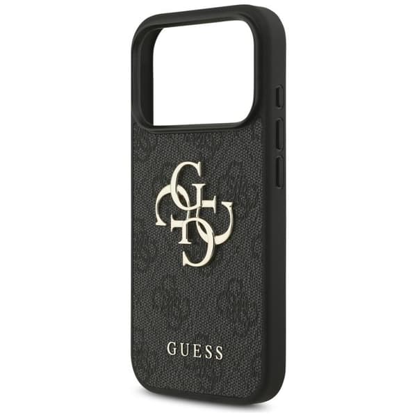Guess Telefontaske til iPhone 17 Pro 4G Stort Logo - Sort
