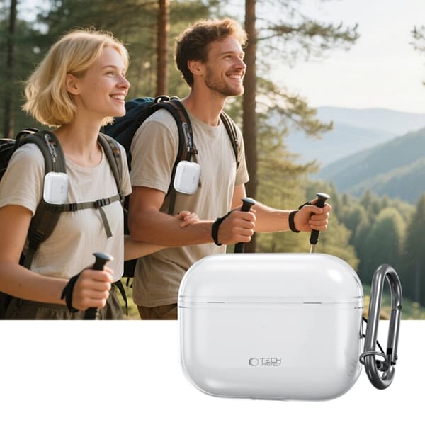 Tech-Protect Apple Airpods Pro 3 Etui Flexair - Klar