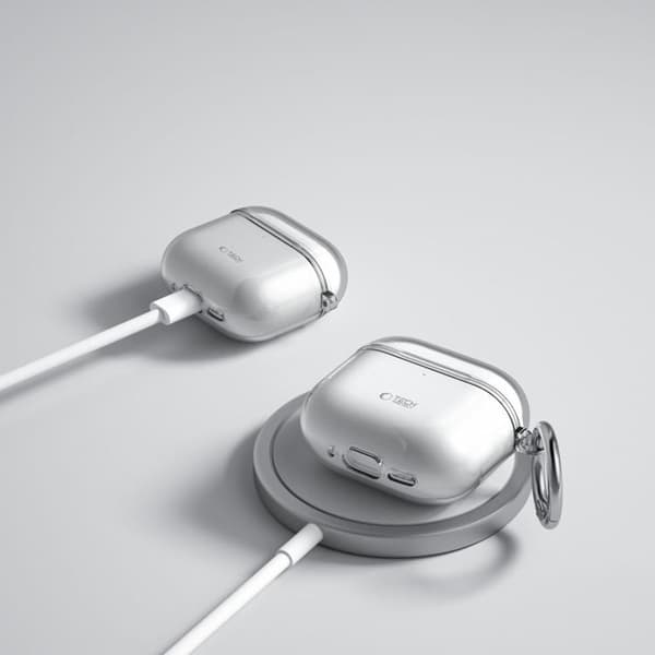 Tech-Protect Apple Airpods 4 Skal Flexair - Ash Grå
