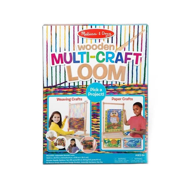 MND Vävstol Wooden Multi-Craft Weaving Loom