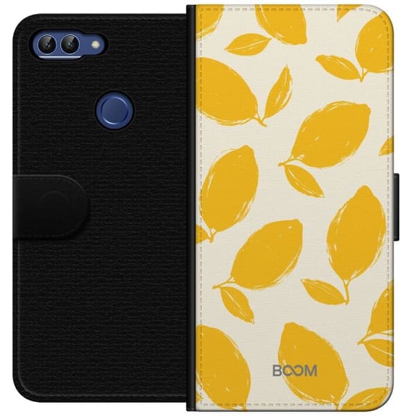 Plånboksfodral till Huawei P smart med Lemon Breeze