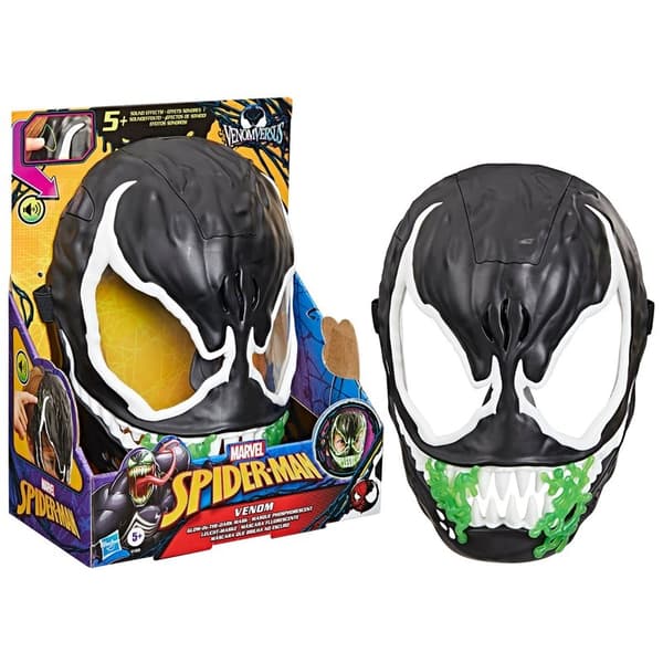 MARVEL Mask Spider-Man Role Play Mask Venom Versus Feature Mask