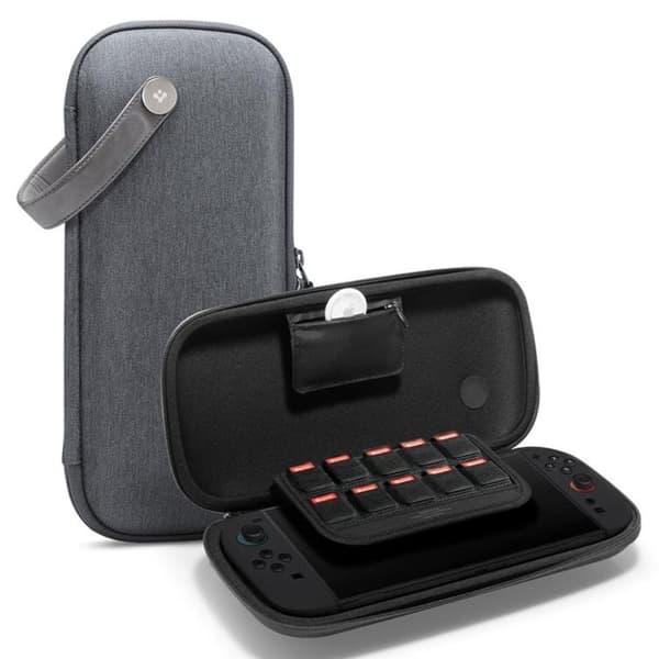 Spigen Nintendo Switch 2 Etui Klasden - Kul Grå