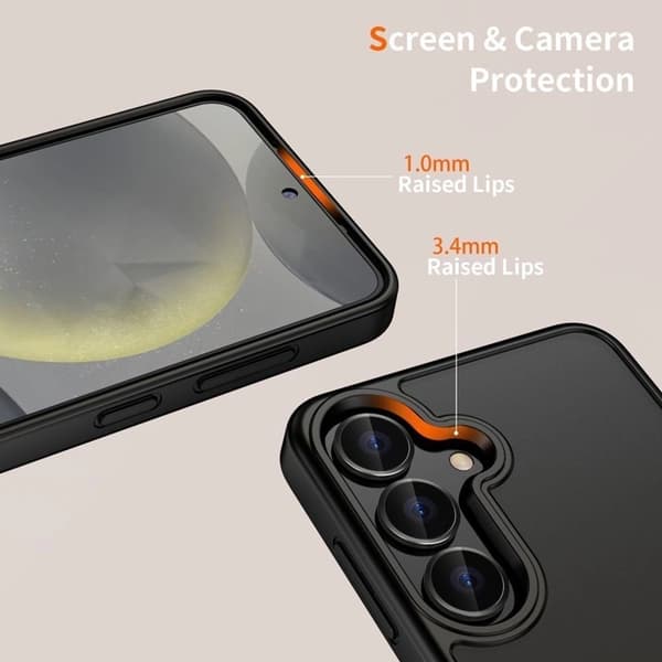 Tech-Protect Mobilcover Til Galaxy A57 5G Magmat - Mat Sort