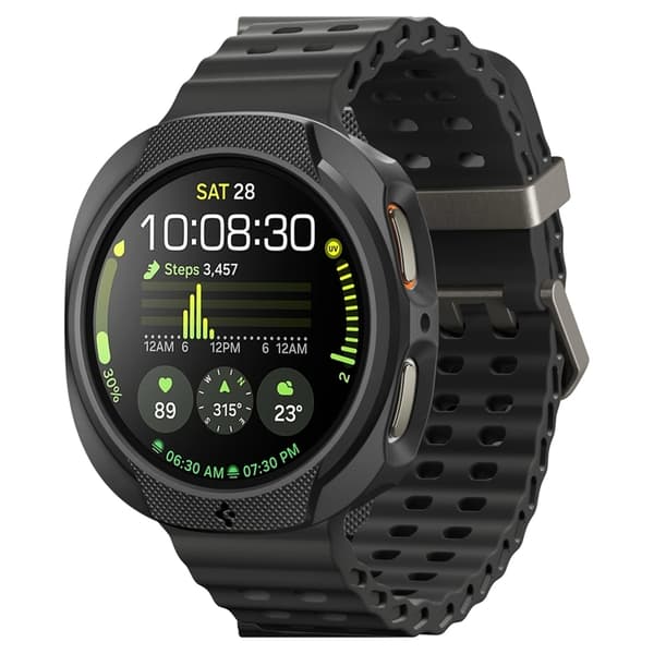 Spigen Galaxy Watch 8 (40mm) Etui Liquid Air - Sort