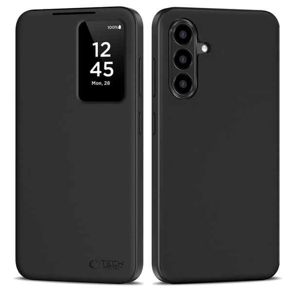 Tech-Protect Galaxy A17 4G/5G Plånboksfodral Smart - Matte Svart