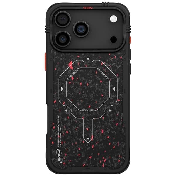 Skinarma-puhelinkotelo iPhone 17 Pro MagSafe Vector - Musta