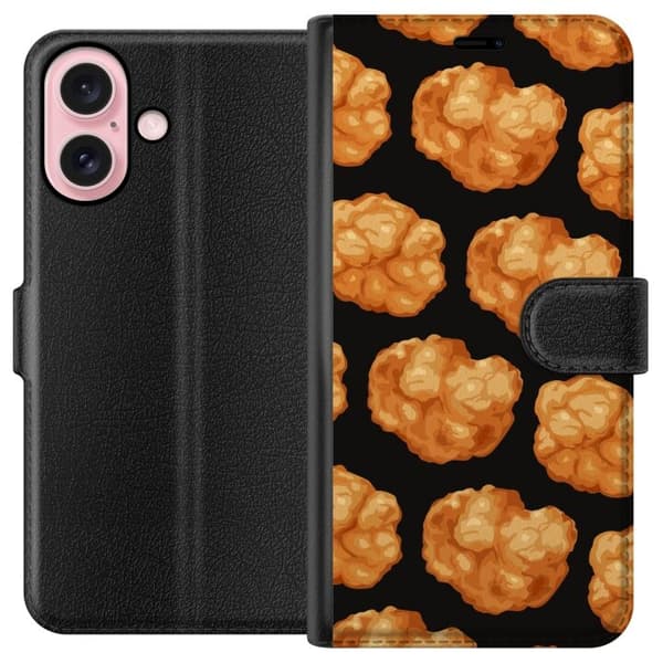 Plånboksfodral till Apple iPhone 16 med Nuggets