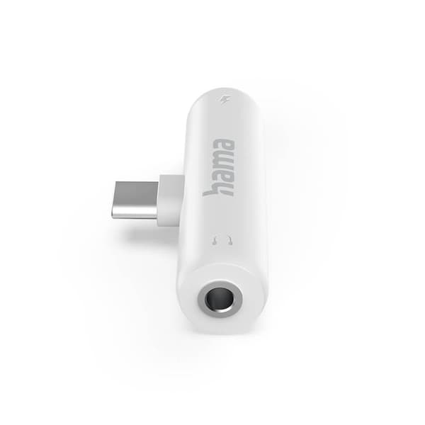HAMA Adapter Audio USB-C Vit