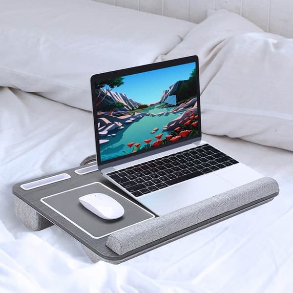 DESIRE2 Laptopställ för Knät Vänsterhänt Version Grå