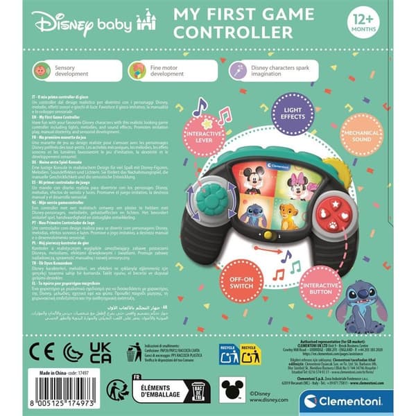 CLEMENTONI Disney Baby Game Controller