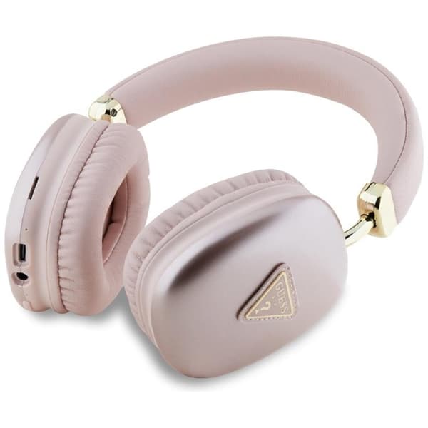 Guess Over-Ear Hörlurar Bluetooth 5.3 Metallic Triangle Logo