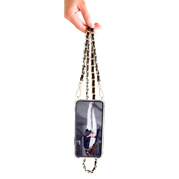 Boom Halsbandsrem Chain Inside - Svart