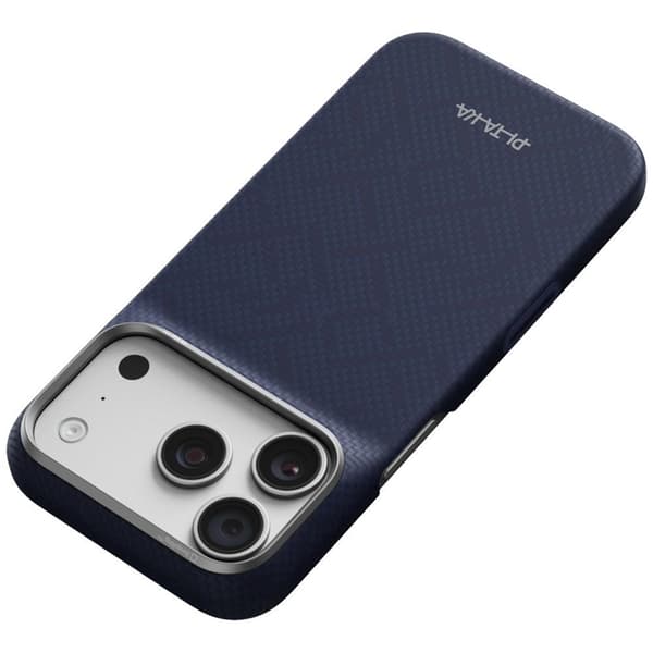 PITAKA Mobilskal För iPhone 18 Pro/17 Pro Magsafe Edge PTK Sapphire